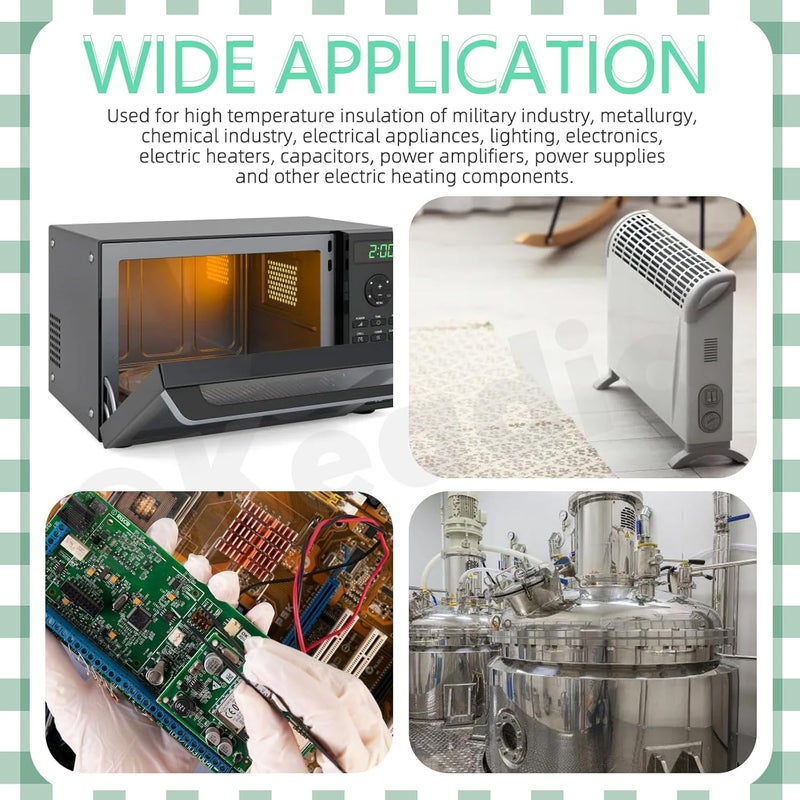 Keadic 420Pcs 7 Style Mica Insulating Sheet Assortment Set, TO-220, TO-3P, TO-3P11, TO-3PL, to-3 Transistor Insulator Pads Thermal Insulation Repair Parts for Lighting Electronics - Image 5